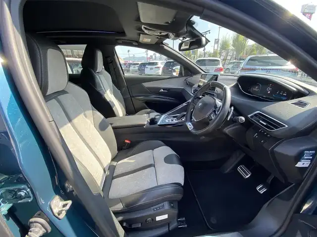 プジョー ３００８ GT ハイブリッド4 福岡県 2021(令3)年 2.2万km 青 ・1オーナー/・サンルーフ/・アクティブクルーズコントロール/・carplay/Bluetooth/USB/・バックカメラ/・ハーフレザーシート/シートヒーター/・ドライブレコーダー/・ETC/・純正18AW/・LEDライト/・ブラインドスポット/・パワーバックドア/・保証書/・取扱説明書