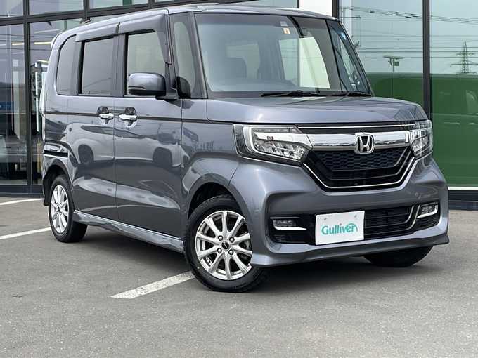 新着情報“Ｎ ＢＯＸカスタム G L ホンダセンシング”2019年式シャイニンググレーM入荷しました！