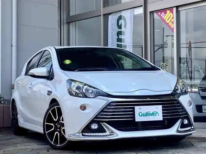 新着情報“アクアG G’s”2015年式ライムホワイトパールクリスタルシャイン入荷しました！