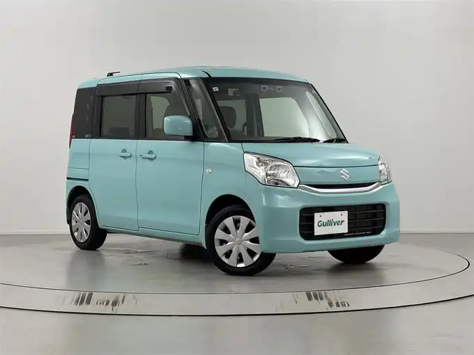 新着情報“スペーシアX デュアルカメラブレーキサポート装着車”2015年式フレンチミントPM入荷しました！