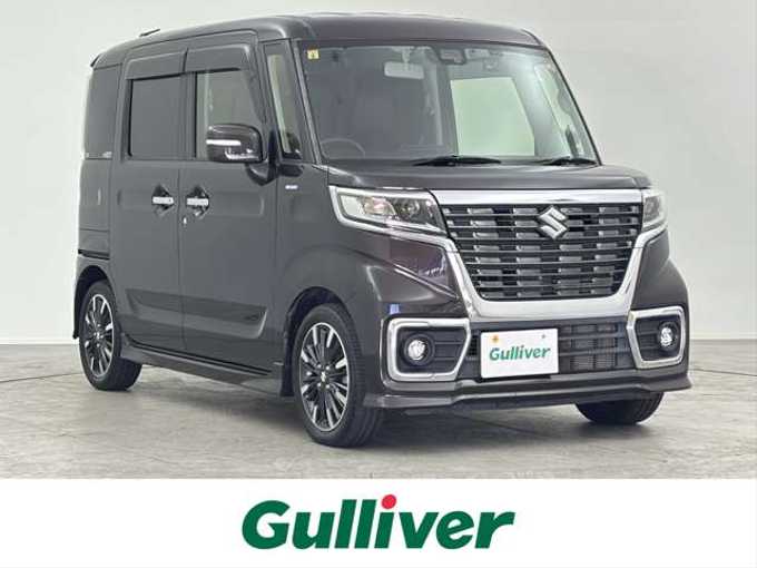 新着情報“スペーシアカスタムハイブリッドXS 衝突被害軽減ブレーキ非装着車”2018年式アーバンブラウンパールメタリック入荷しました！