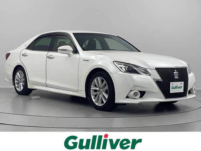 新着情報“クラウンハイブリッドアスリートS”2014年式ホワイトパールクリスタルシャイン入荷しました！