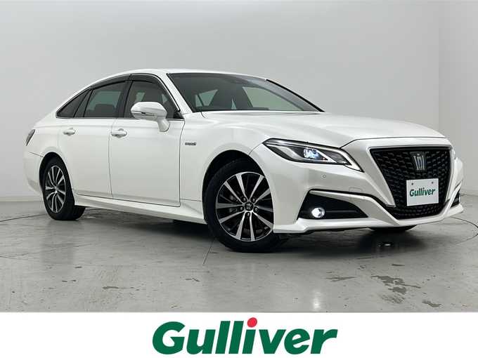 新着情報“クラウンハイブリッドS Cパッケージ”2018年式ホワイトパールクリスタルシャイン入荷しました！