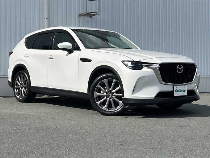 新着情報“ＣＸ－６０XD Lパッケージ”2023年式ロジウムホワイトプレミアムメタリック入荷しました！
