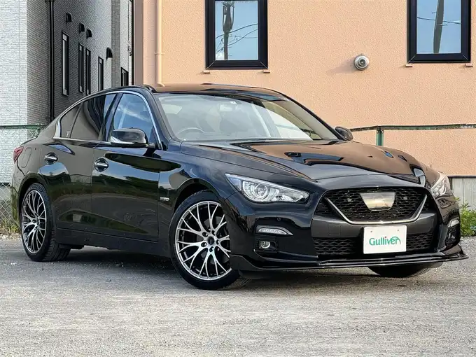 新着情報“スカイライン350GT FOUR ハイブリッド タイプSP”2019年式スーパーブラック入荷しました！