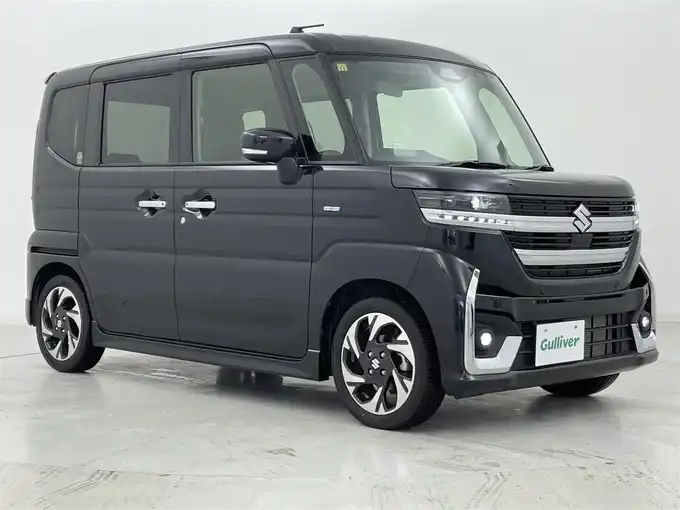 新着情報“スペーシアカスタムハイブリッドXSターボ”2023年式ブルーイッシュブラックパール3入荷しました！