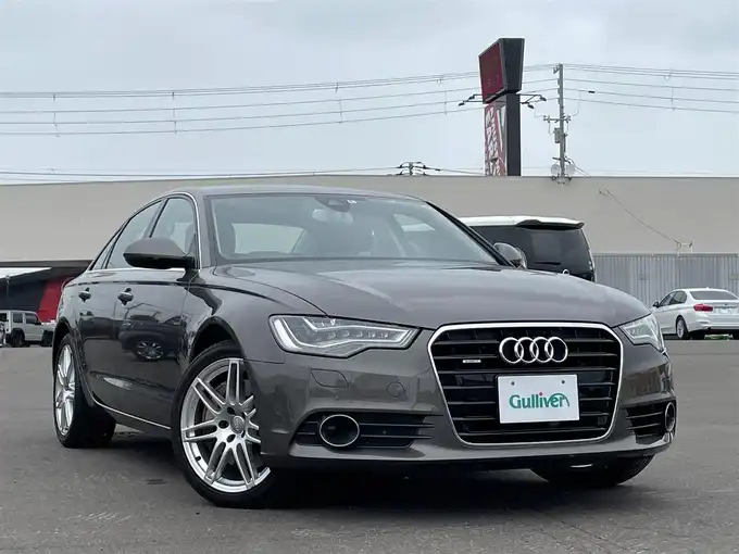 新着情報“Ａ６3．0 TFSI クワトロ”2014年式ダコタグレーメタリック入荷しました！