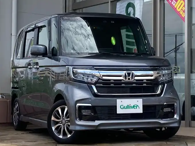 新着情報“Ｎ ＢＯＸカスタム L”2021年式シャイニンググレーM入荷しました！