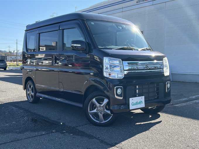 新着情報“エブリイワゴンPZターボスペシャル ハイルーフ”2017年式ムーンライトバイオレットPM入荷しました！