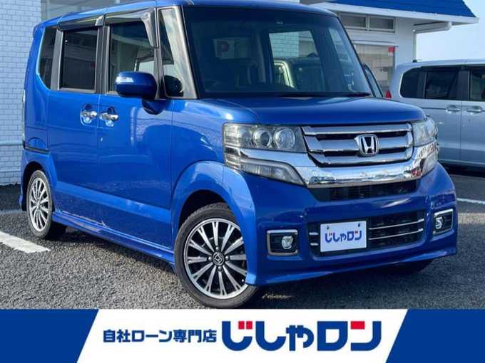 新着情報“Ｎ－ＢＯＸG・ターボLパッケージ”2016年式ブリリアントスポーティブルーメタリック2トーン入荷しました！