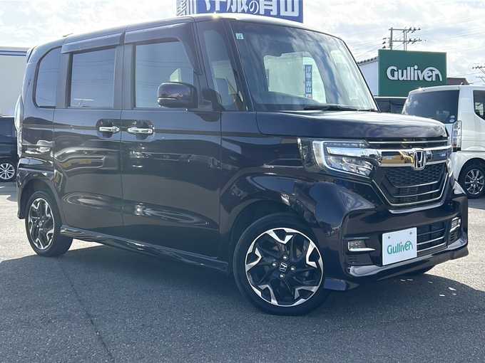 新着情報“Ｎ－ＢＯＸカスタムG・Lターボホンダセンシング”2019年式プレミアムベルベットパープル・パール入荷しました！