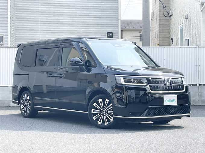 新着情報“ステップワゴンe:HEVスパーダ プレミアムライン”2024年式クリスタルブラックパール入荷しました！