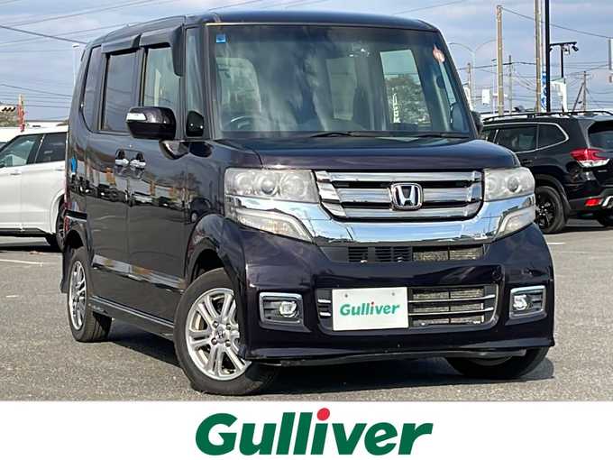 新着情報“Ｎ－ＢＯＸカスタムG特別仕様車SSパッケージ”2017年式プレミアムベルベットパープル・パール入荷しました！