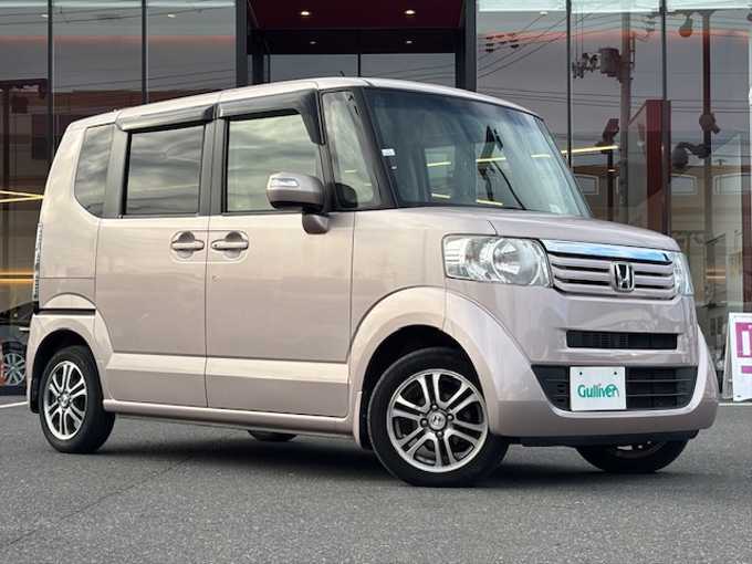 新着情報“Ｎ－ＢＯＸG・Lパッケージ”2013年式チェリーシェルピンクメタリック入荷しました！