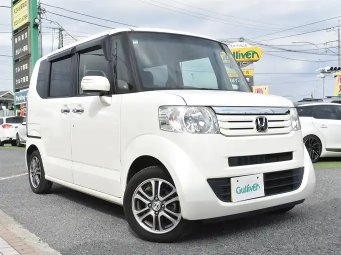 新着情報“Ｎ－ＢＯＸG・ターボLパッケージ”2014年式プレミアムホワイトパール入荷しました！