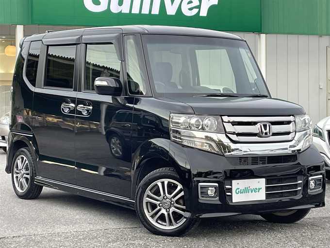 新着情報“Ｎ－ＢＯＸカスタムG特別仕様車SSパッケージ”2016年式クリスタルブラックパール入荷しました！