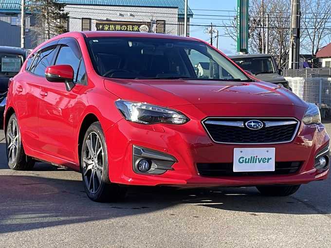 新着情報“インプレッサスポーツ2．0i－Lアイサイト”2017年式ピュアレッド入荷しました！