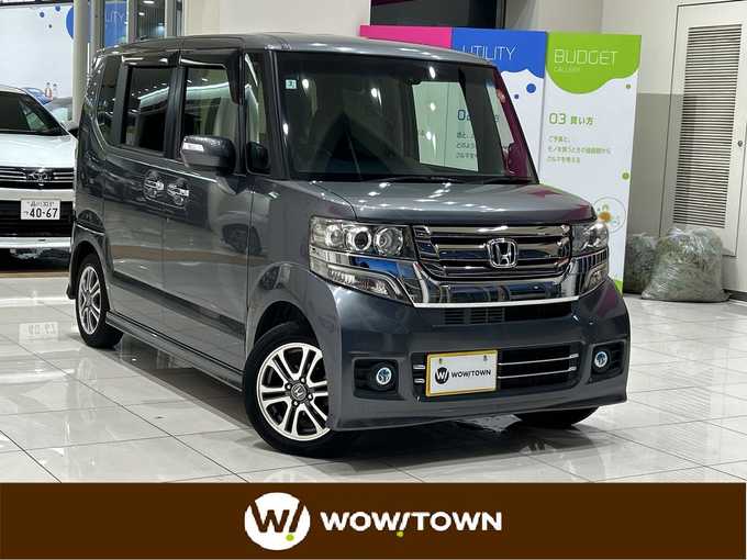 新着情報“Ｎ－ＢＯＸカスタムG・ターボLパッケージ”2015年式プレミアムベルベットパープル・パール入荷しました！