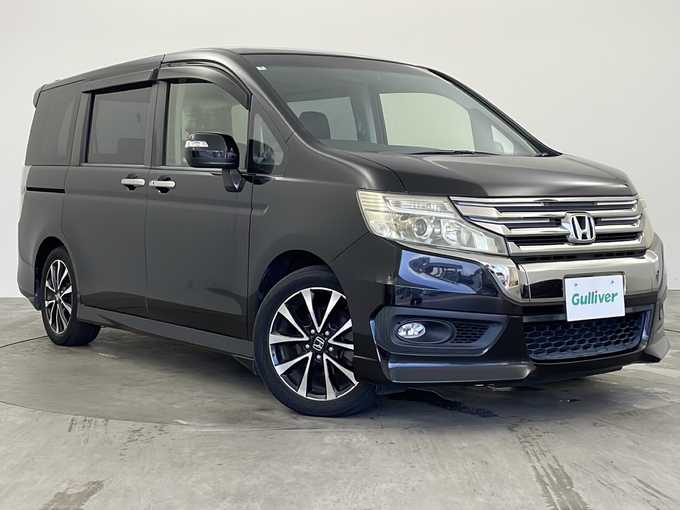 新着情報“ステップワゴンスパーダZ クールスピリット”2014年式プレミアムスパークルブラックパール入荷しました！