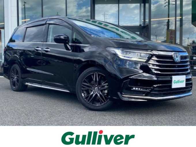 新着情報“オデッセイハイブリッドe:HEVアブソルート・EX”2021年式黒入荷しました！