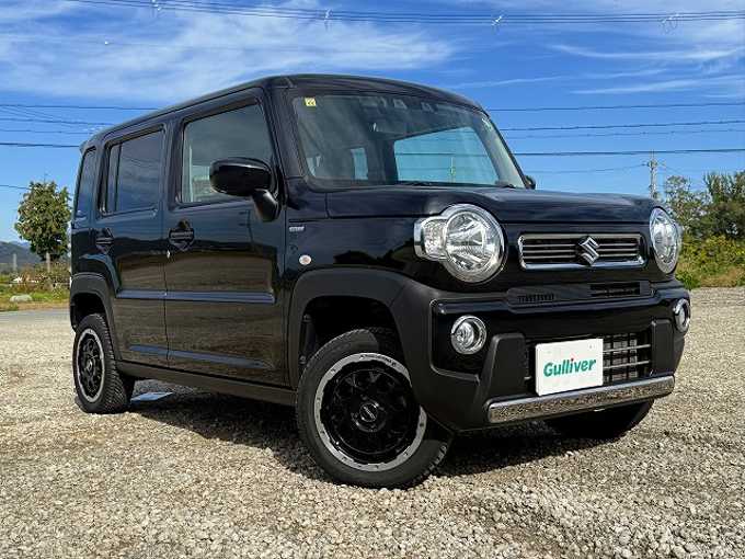 新着情報“ハスラーハイブリッドGターボ”2020年式ブルーイッシュブラックパール3入荷しました！