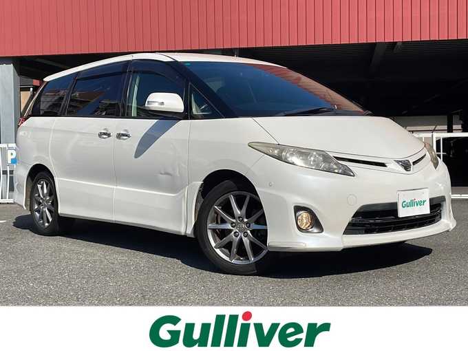 新着情報“エスティマアエラス レザーパッケージ”2011年式ホワイトパールクリスタルシャイン入荷しました！