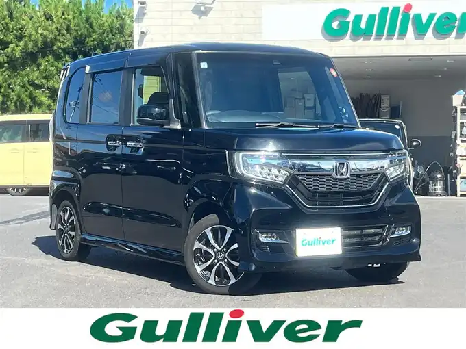 新着情報“Ｎ－ＢＯＸカスタムG・Lホンダセンシング”2019年式クリスタルブラックパール入荷しました！
