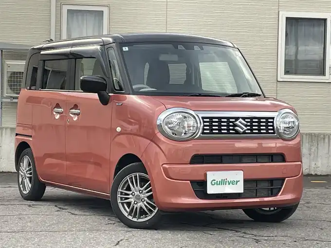 新着情報“ワゴンＲスマイルハイブリッドS”2022年式コーラルオレンジメタリック/アーバンブラウン2トーン入荷しました！