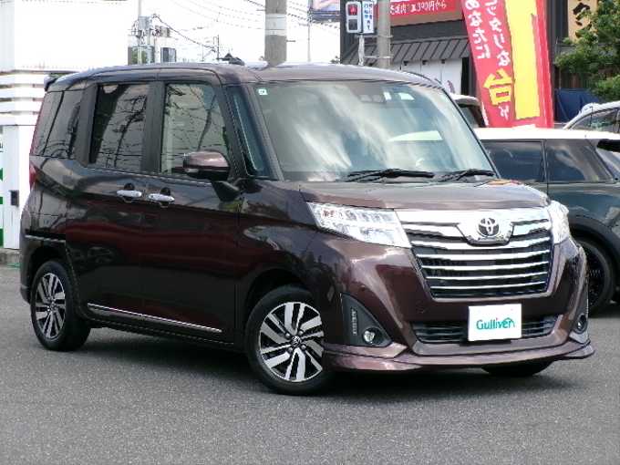 新着情報“ルーミーカスタムG”2019年式プラムブラウンパールクリスタルシャイン入荷しました！