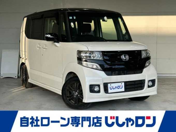 新着情報“Ｎ－ＢＯＸカスタム2トーンカラースタイル G・Lパッケージ”2015年式プレミアムホワイトパールⅡ入荷しました！