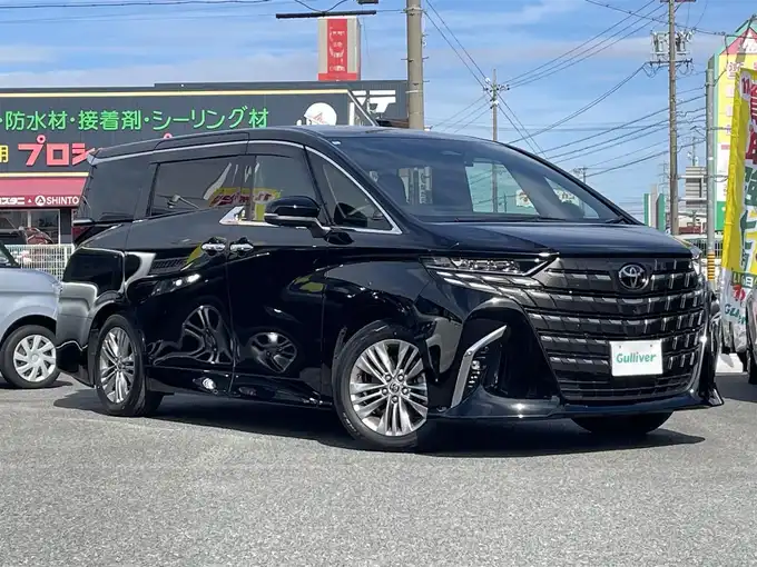 新着情報“アルファードZ”2024年式ブラック入荷しました！