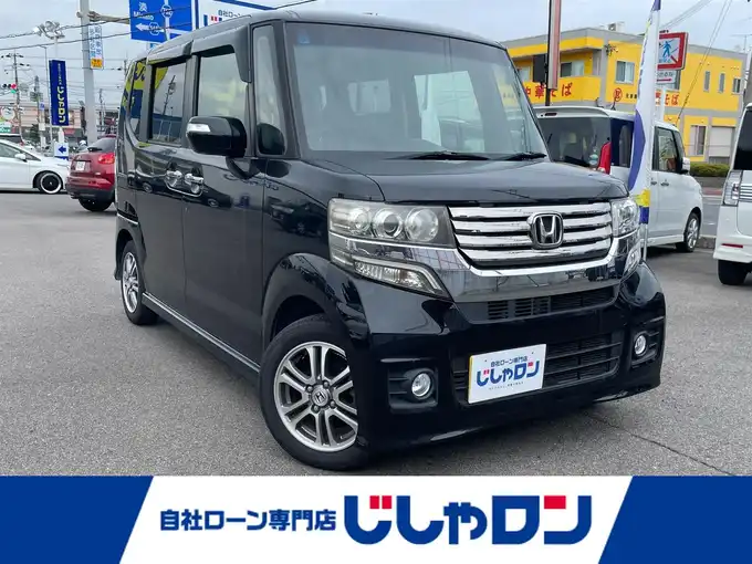 新着情報“Ｎ－ＢＯＸカスタムG・Lパッケージ”2013年式クリスタルブラックパール入荷しました！