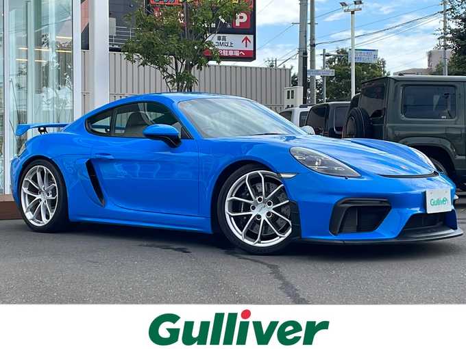 新着情報“７１８ケイマン718ケイマンGT4”2023年式青入荷しました！