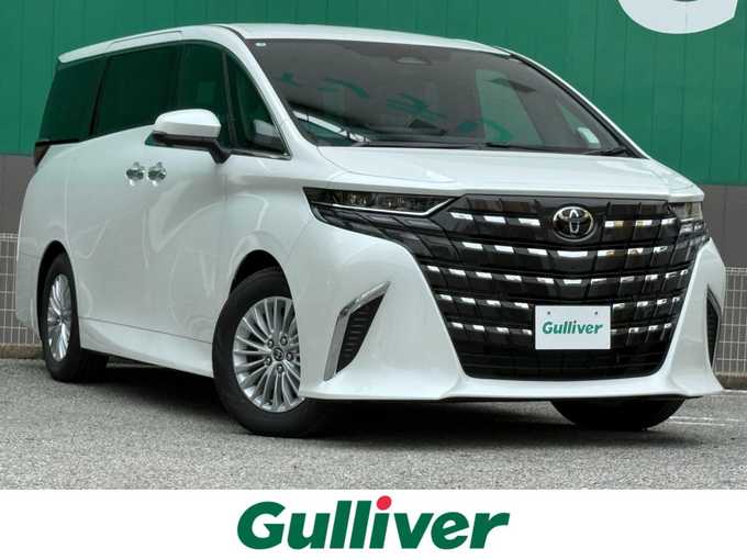 新着情報“アルファードハイブリッドハイブリッドX”2025年式プラチナホワイトパールマイカ入荷しました！