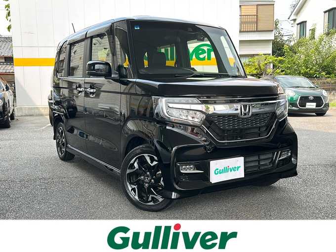 新着情報“Ｎ－ＢＯＸカスタムG・Lターボホンダセンシング”2019年式クリスタルブラックパール入荷しました！