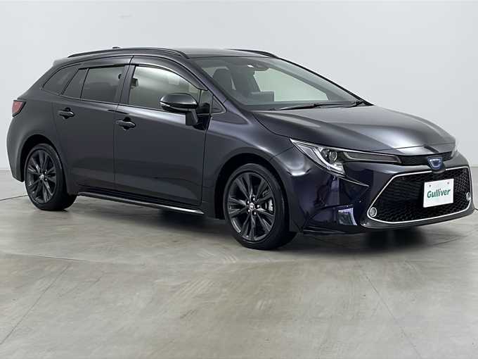 新着情報“カローラツーリングハイブリッド ダブルバイビー”2021年式スパークリングブラックパールクリスタルシャイン入荷しました！