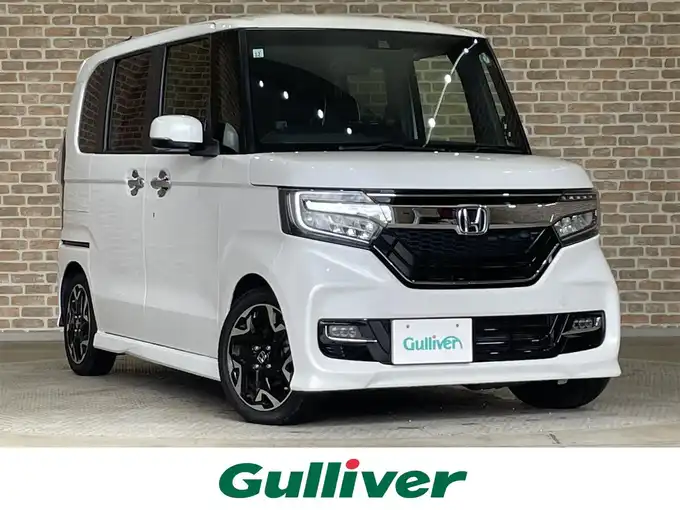 新着情報“Ｎ－ＢＯＸカスタムG・Lターボホンダセンシング”2019年式プラチナホワイトパール入荷しました！