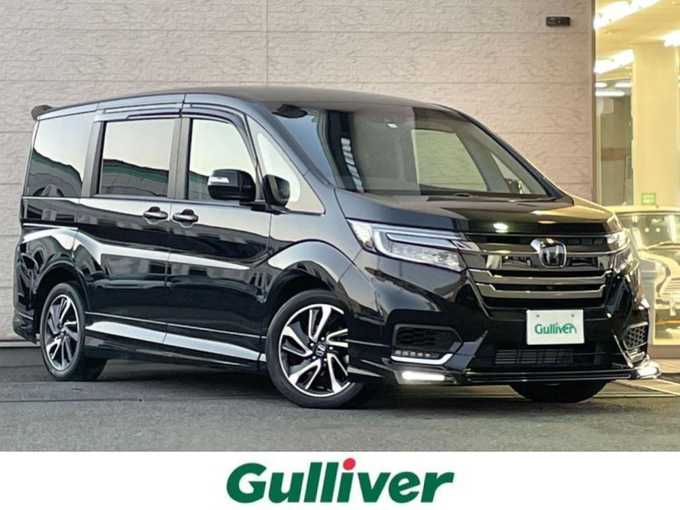 新着情報“ステップワゴンスパーダ クルスピセンシング”2019年式プレミアムスパークルブラックパール入荷しました！