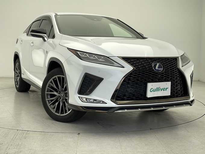 新着情報“ＲＸRX450h Fスポーツ”2020年式ホワイトノーヴァガラスフレーク入荷しました！