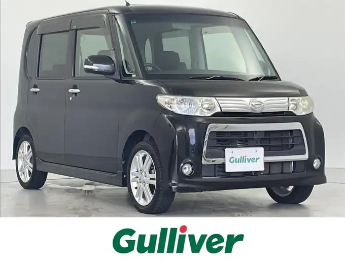 新着情報“タントカスタムX”2011年式ブラックマイカメタリック入荷しました！