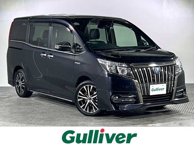 新着情報“エスクァイアハイブリッドGi ブラックテーラード”2016年式スパークリングブラックパールクリスタルシャイン入荷しました！