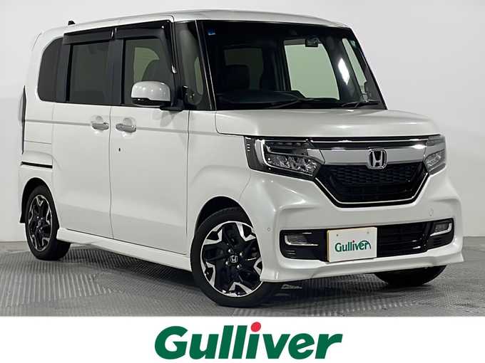 新着情報“Ｎ－ＢＯＸカスタムG・Lターボホンダセンシング”2019年式プラチナホワイトパール入荷しました！