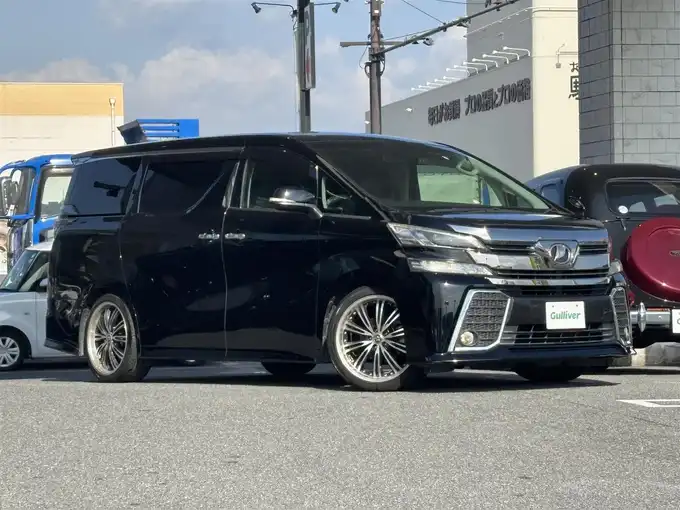 新着情報“ヴェルファイア2．5Z Gエディション”2016年式ブラック入荷しました！