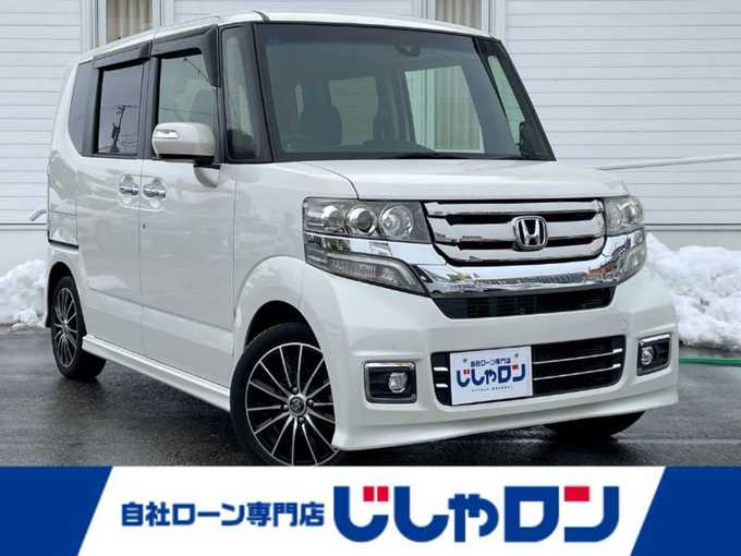 新着情報“Ｎ－ＢＯＸカスタムG特別仕様車ターボSSパッケージ”2017年式プレミアムホワイトパールⅡ入荷しました！