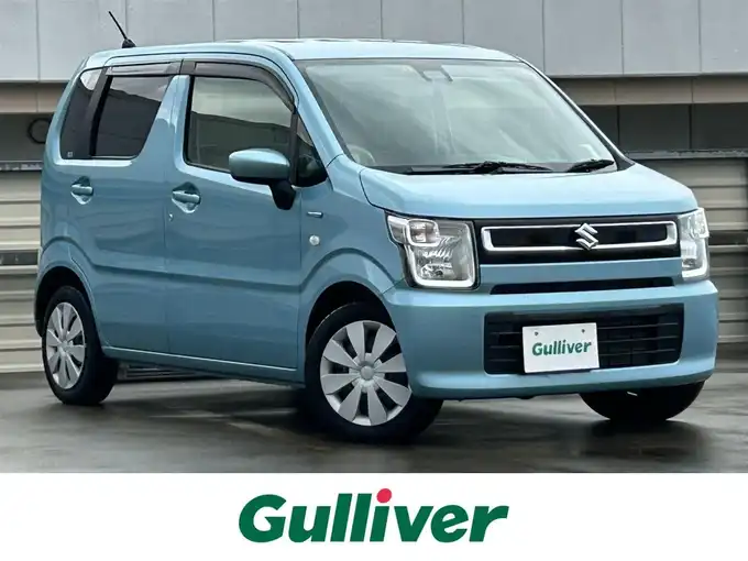 新着情報“ワゴンＲハイブリッドFX セーフティパッケージ装着車”2018年式フィズブルーパールメタリック入荷しました！
