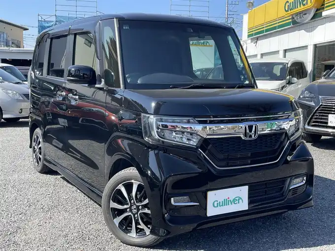 新着情報“Ｎ－ＢＯＸカスタムG・Lホンダセンシング”2019年式クリスタルブラックパール入荷しました！