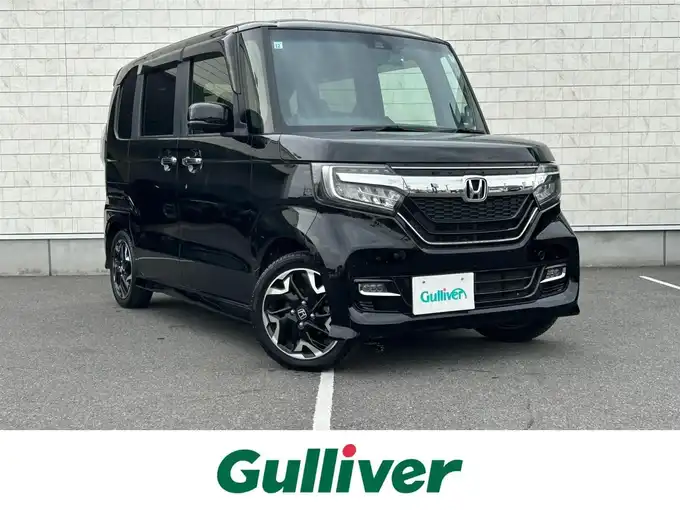 新着情報“Ｎ－ＢＯＸカスタムG・Lターボホンダセンシング”2019年式クリスタルブラックパール入荷しました！