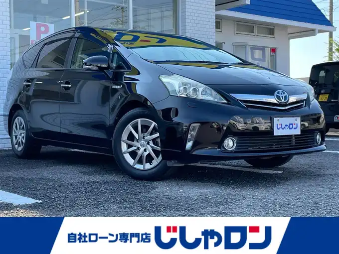 新着情報“プリウスαG チューン ブラック”2014年式ブラック入荷しました！