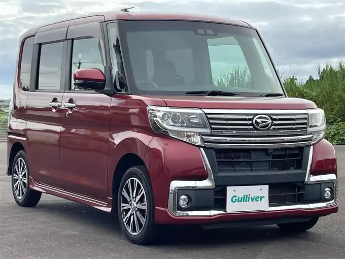 新着情報“タントカスタムX トップエディションリミテッドSAⅢ”2017年式ファイアークォーツレッドM入荷しました！
