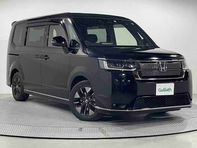 新着情報“ステップワゴンe:HEVスパーダ”2022年式クリスタルブラックパール入荷しました！